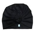 Adult Full Coverage Tube Turban - Black