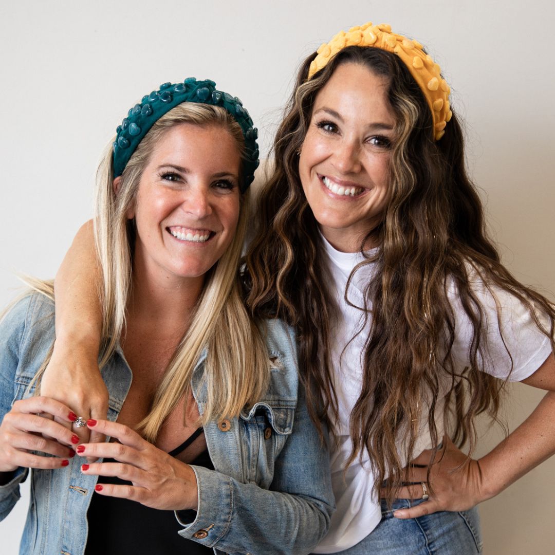 Stone Quartz Traditional Knot Headband - Teal