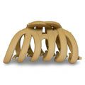 Extra Large Matte Claw Clip - Camel