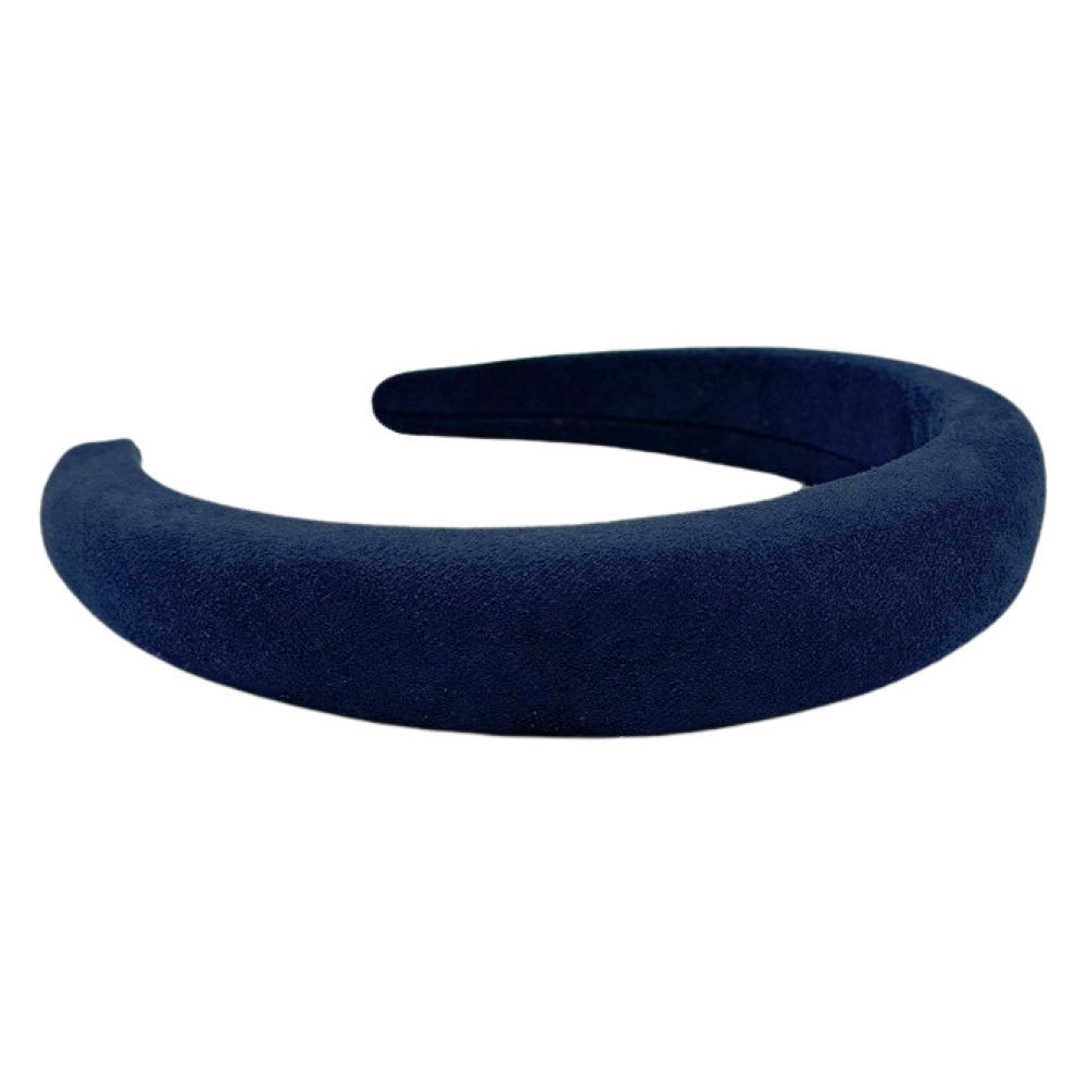 Classic Padded Headband - Navy