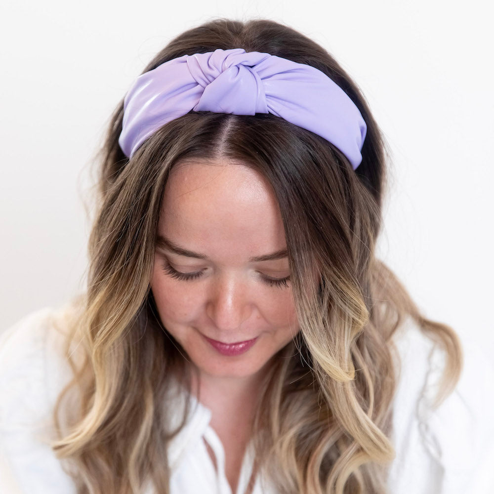 Brooklyn Headband - Lilac