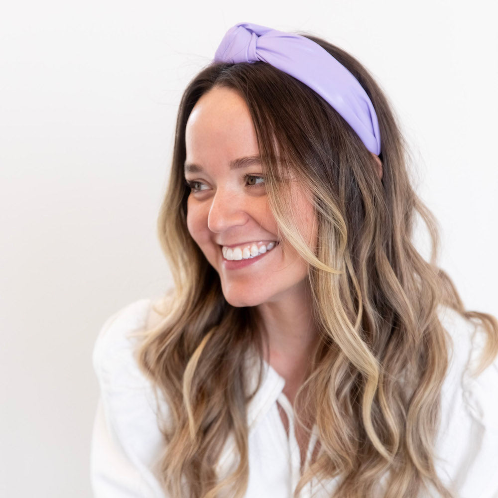 Brooklyn Headband - Lilac