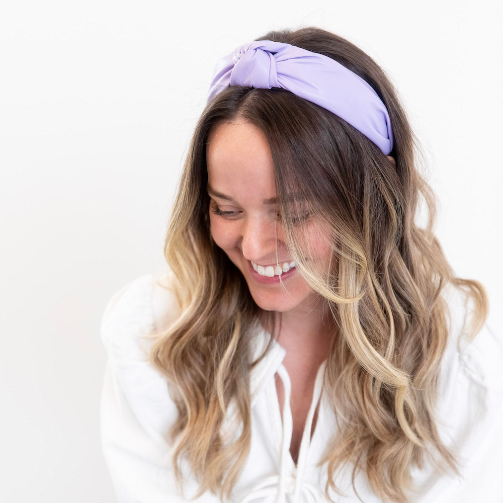 Brooklyn Headband - Lilac