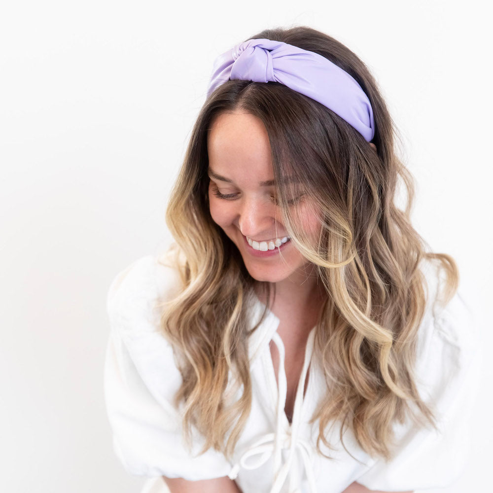 Brooklyn Headband - Lilac