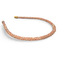 Thin All that Glitters Headband - Pink + Silver