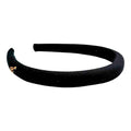 Classic Padded Thin Headband  - Black