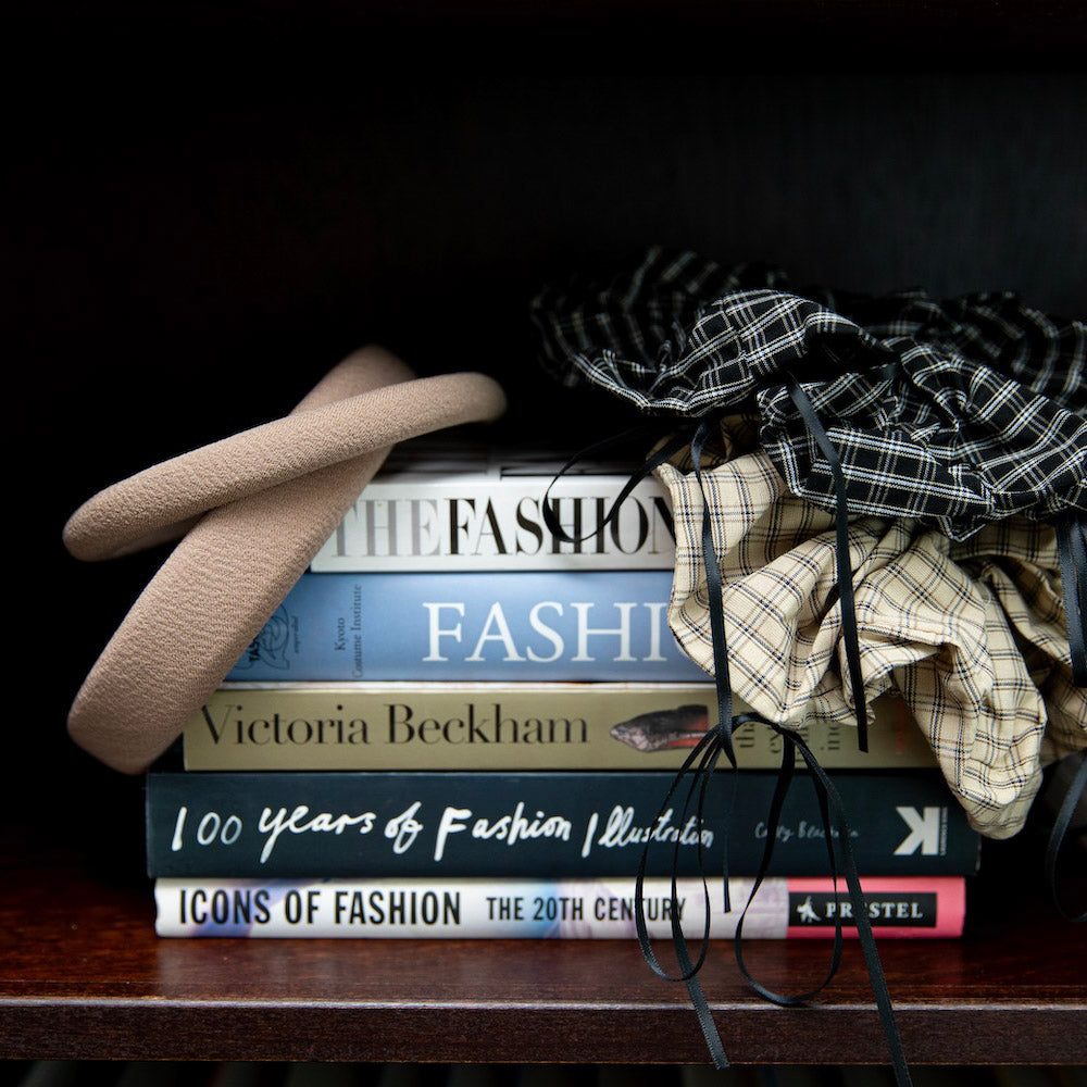 Classic Padded Thin Headband  - Light Brown