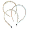 Classic Headband Set - Bridal White