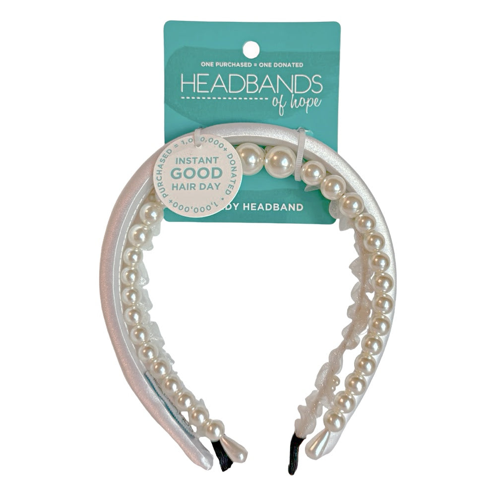 Classic Headband Set - Bridal White