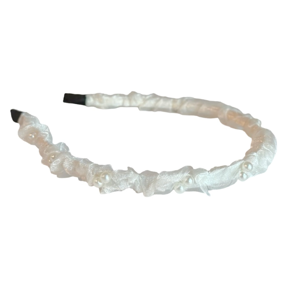 Classic Headband Set - Bridal White