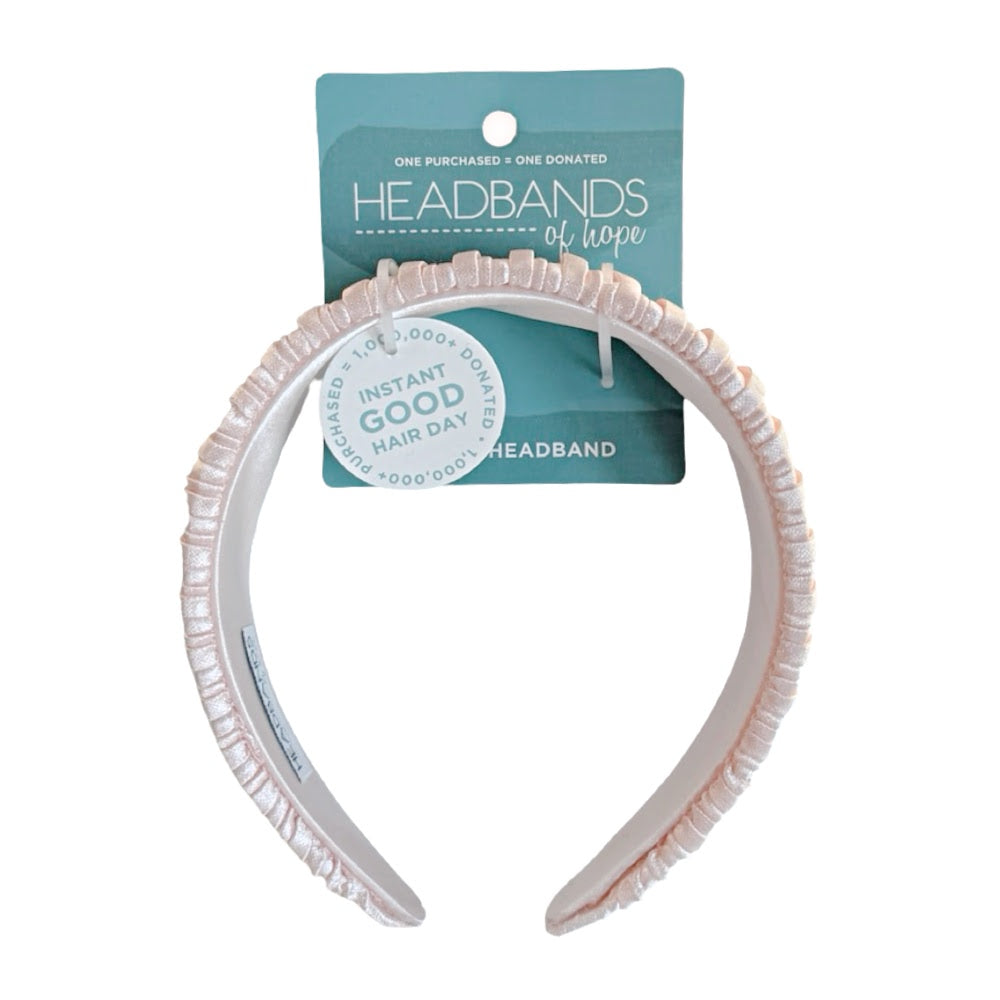 Wide Headband  - Pastel Pink