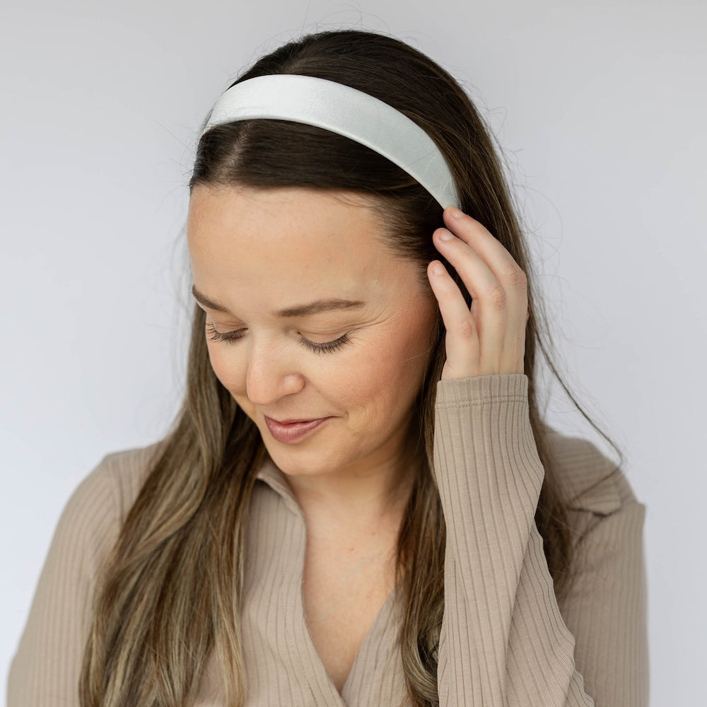 Wide Headband Set - Black + White