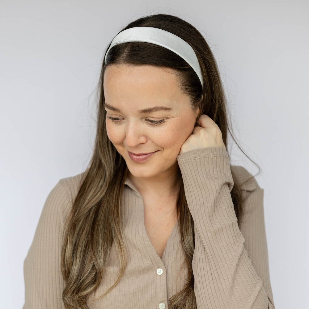 Wide Headband Set - Black + White