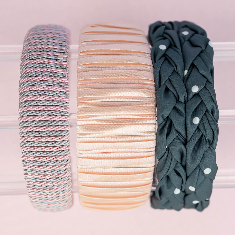 Wide Headband  - Pastel Pink