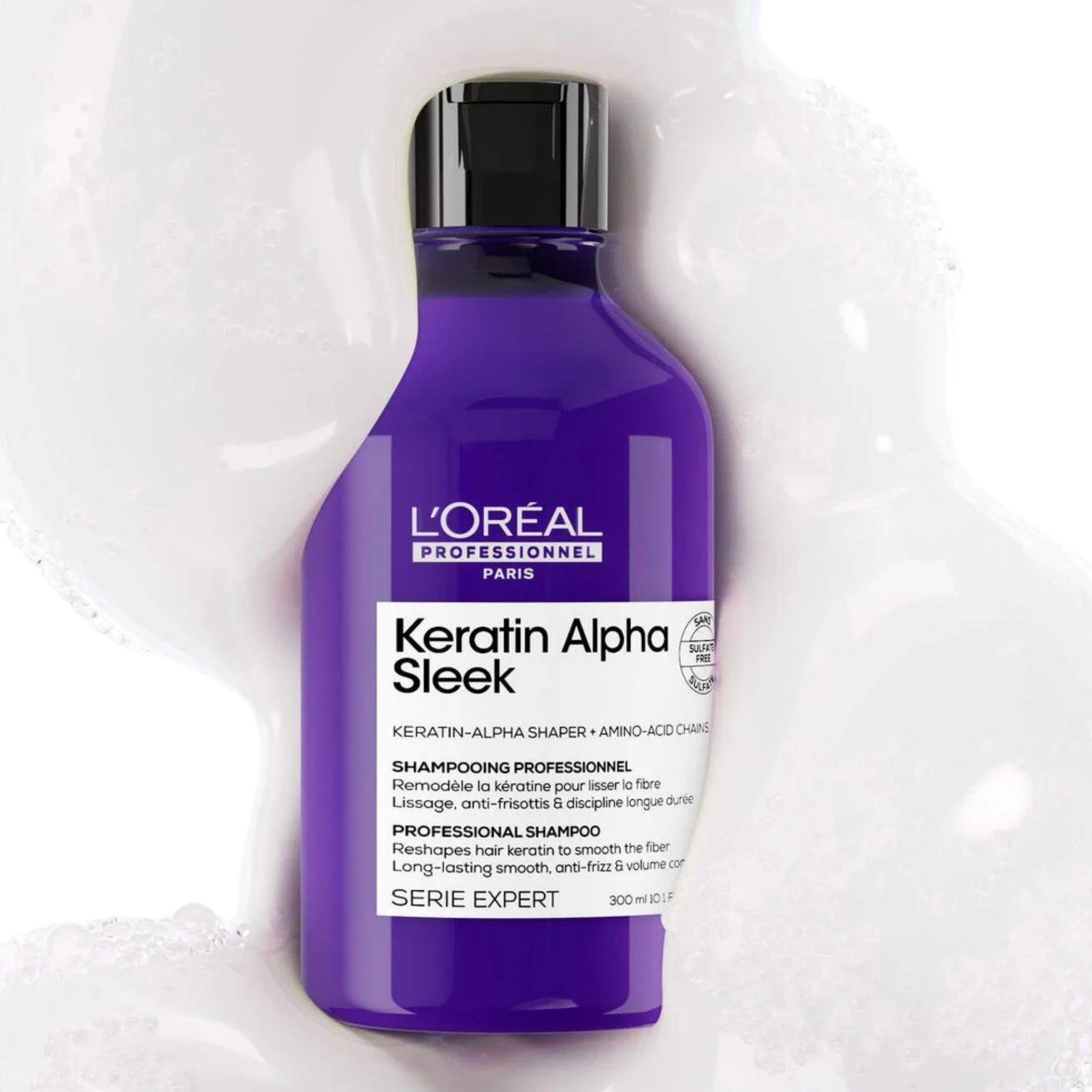 L'Oréal Professionnel Keratin Alpha Sleek Sulfate-Free Shampoo