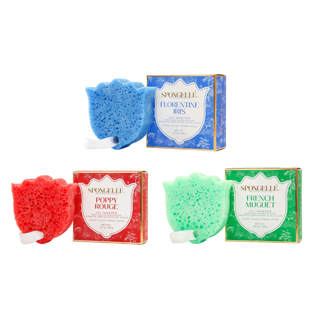 Les Fleurs Body Buffer Trio Set 1