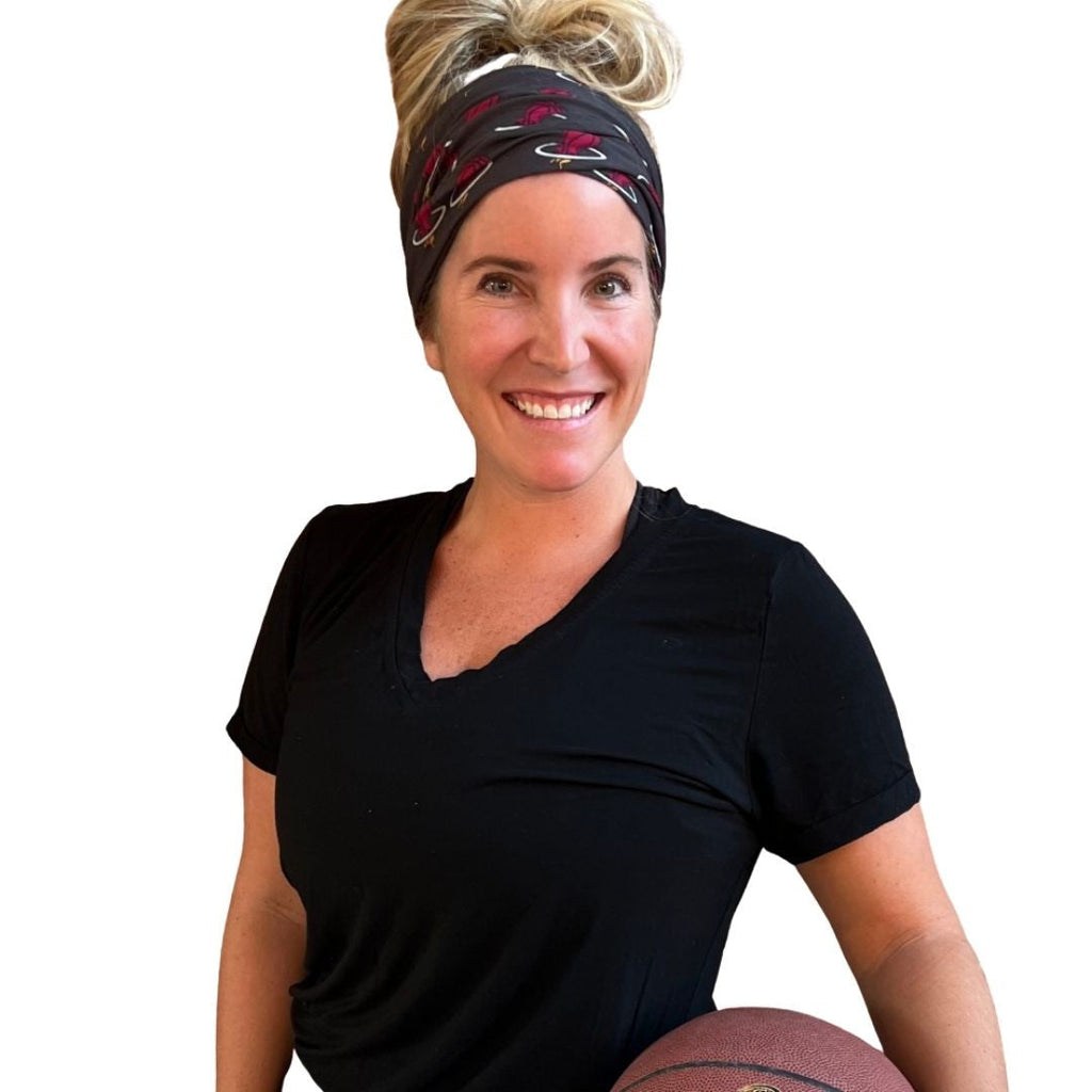 Miami Heat Tube Turban Headband