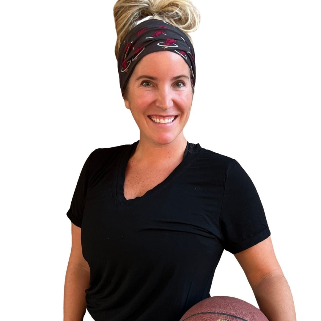 Miami Heat Tube Turban Headband