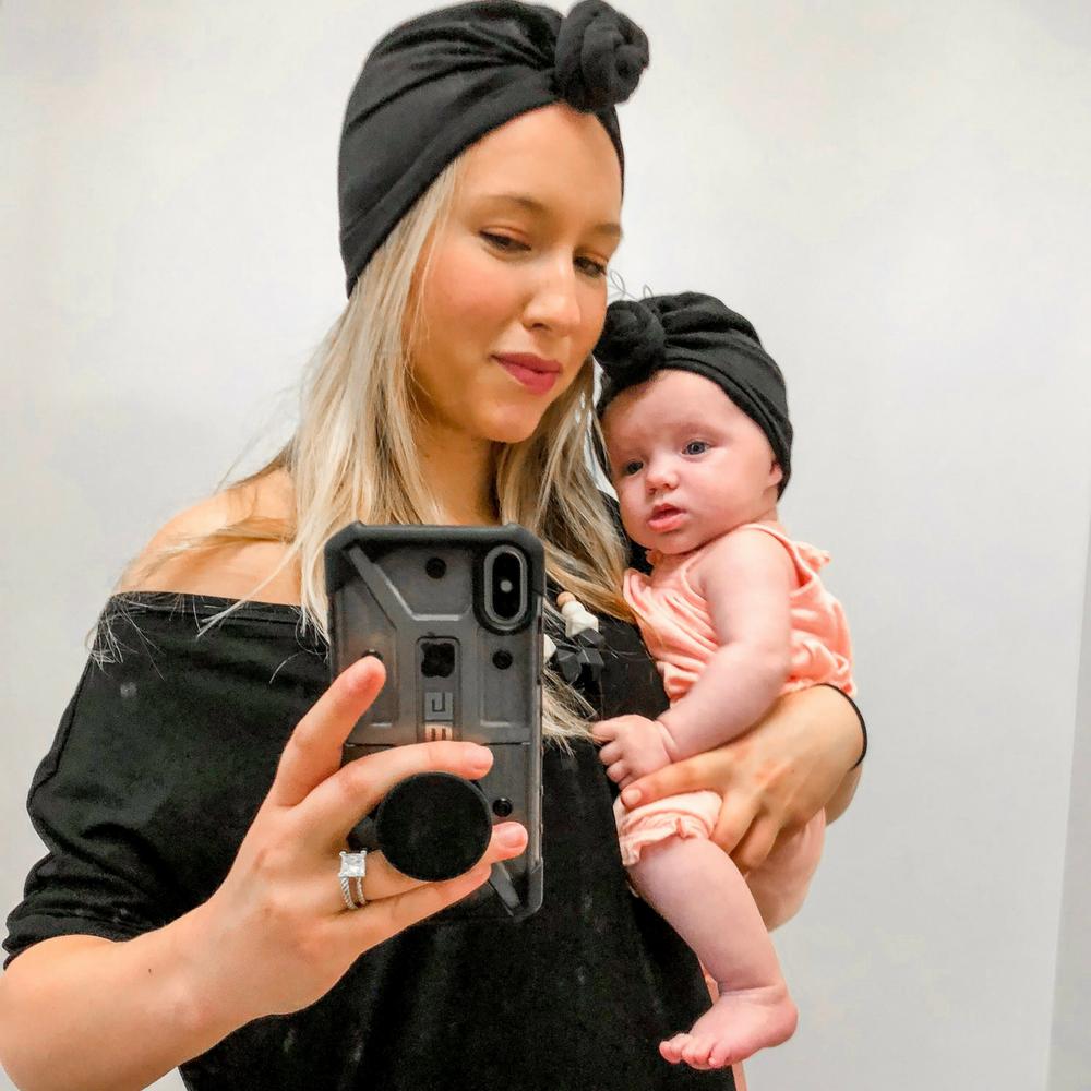 Onyx Baby Turban