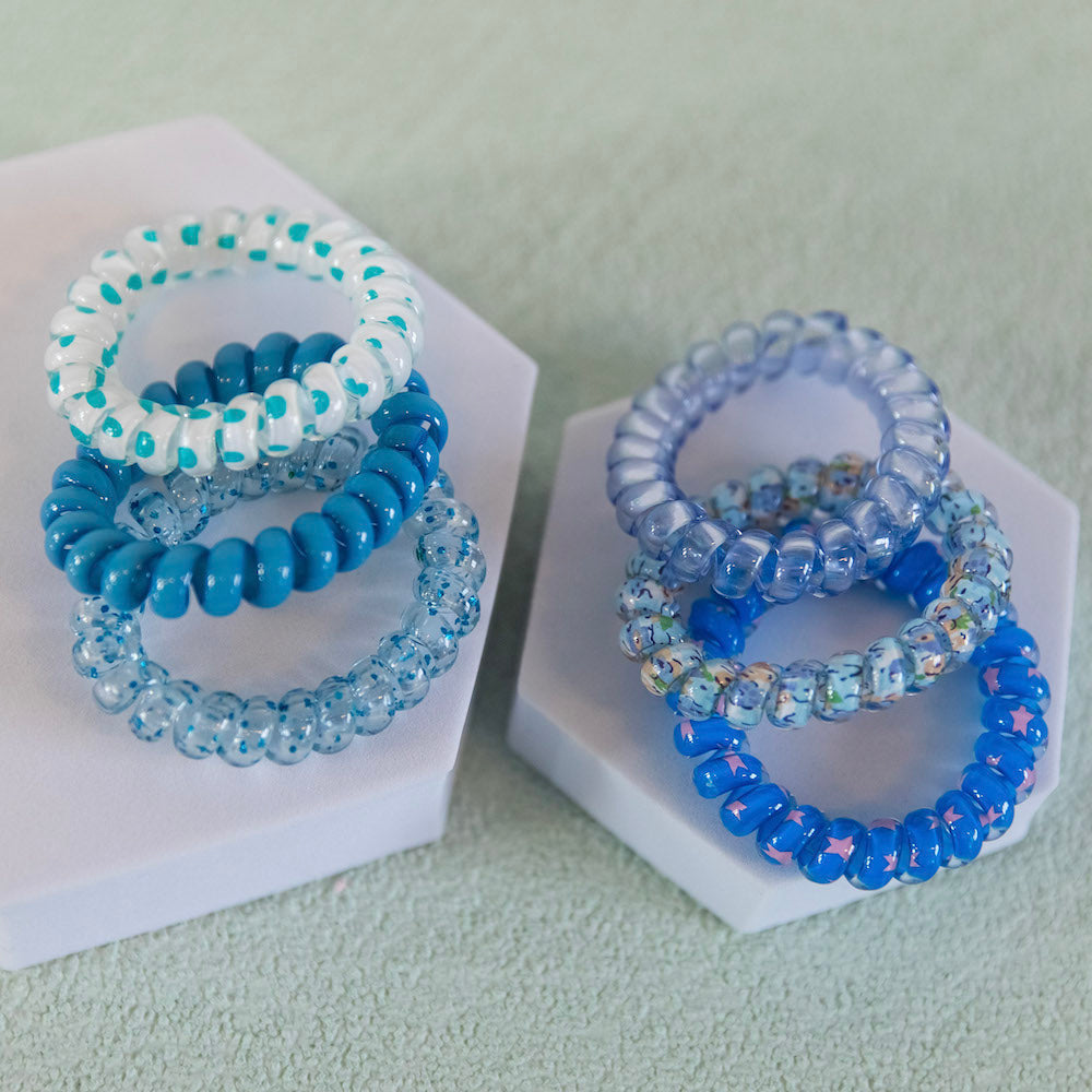 Hair Tie Set - Blue Bliss