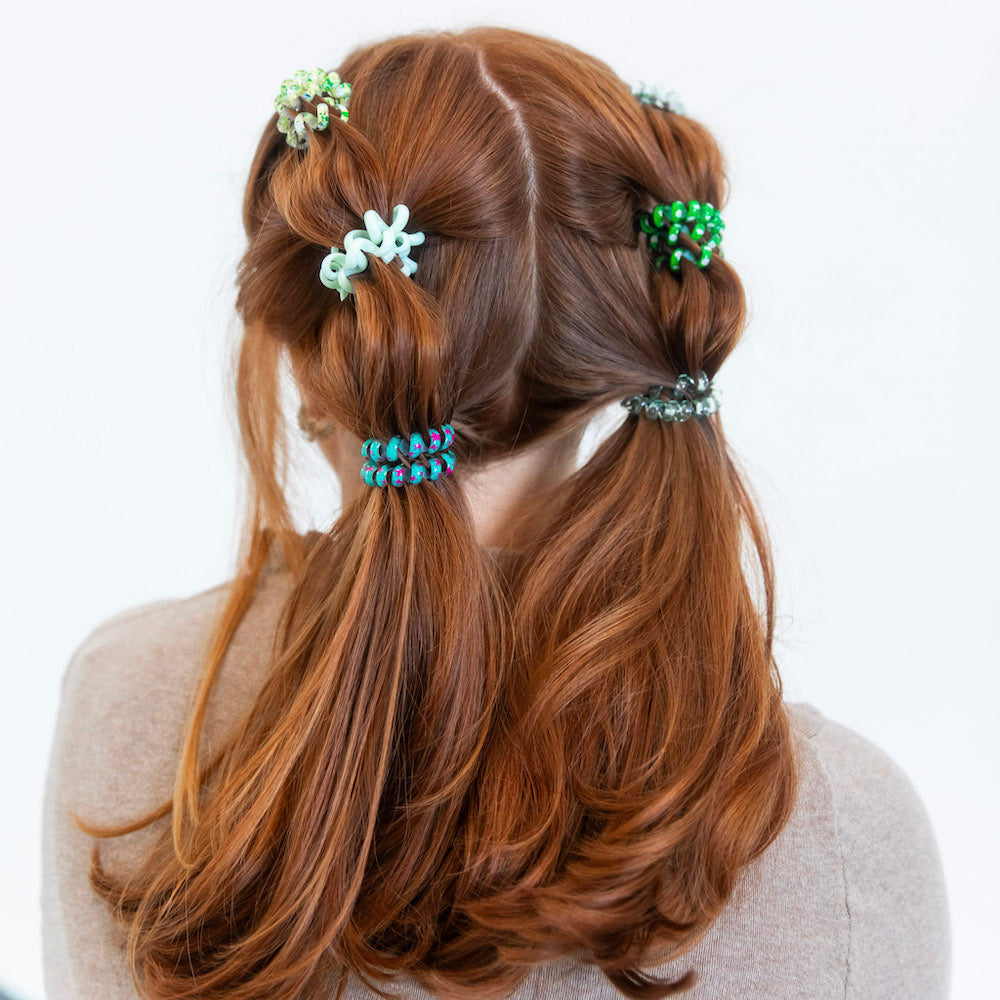 Hair Tie Set - Green Shades