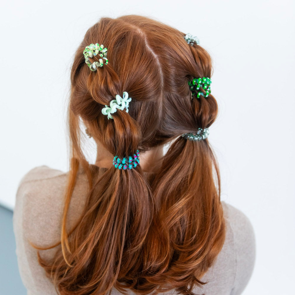 Hair Tie Set - Green Shades