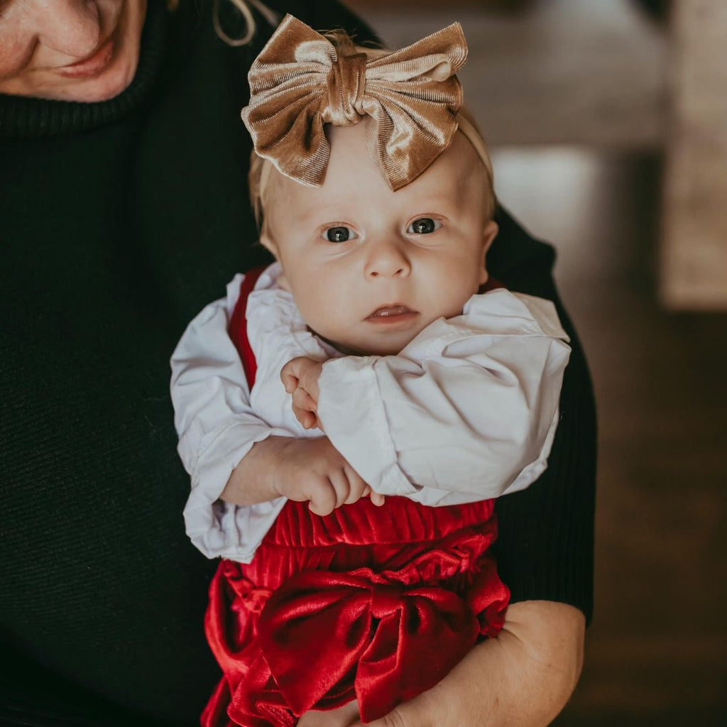 Baby Bow Set - Emerald