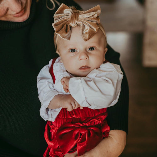 Baby Bow Set - Emerald