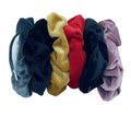 Set of 6 - Velvet Scrunchie Set