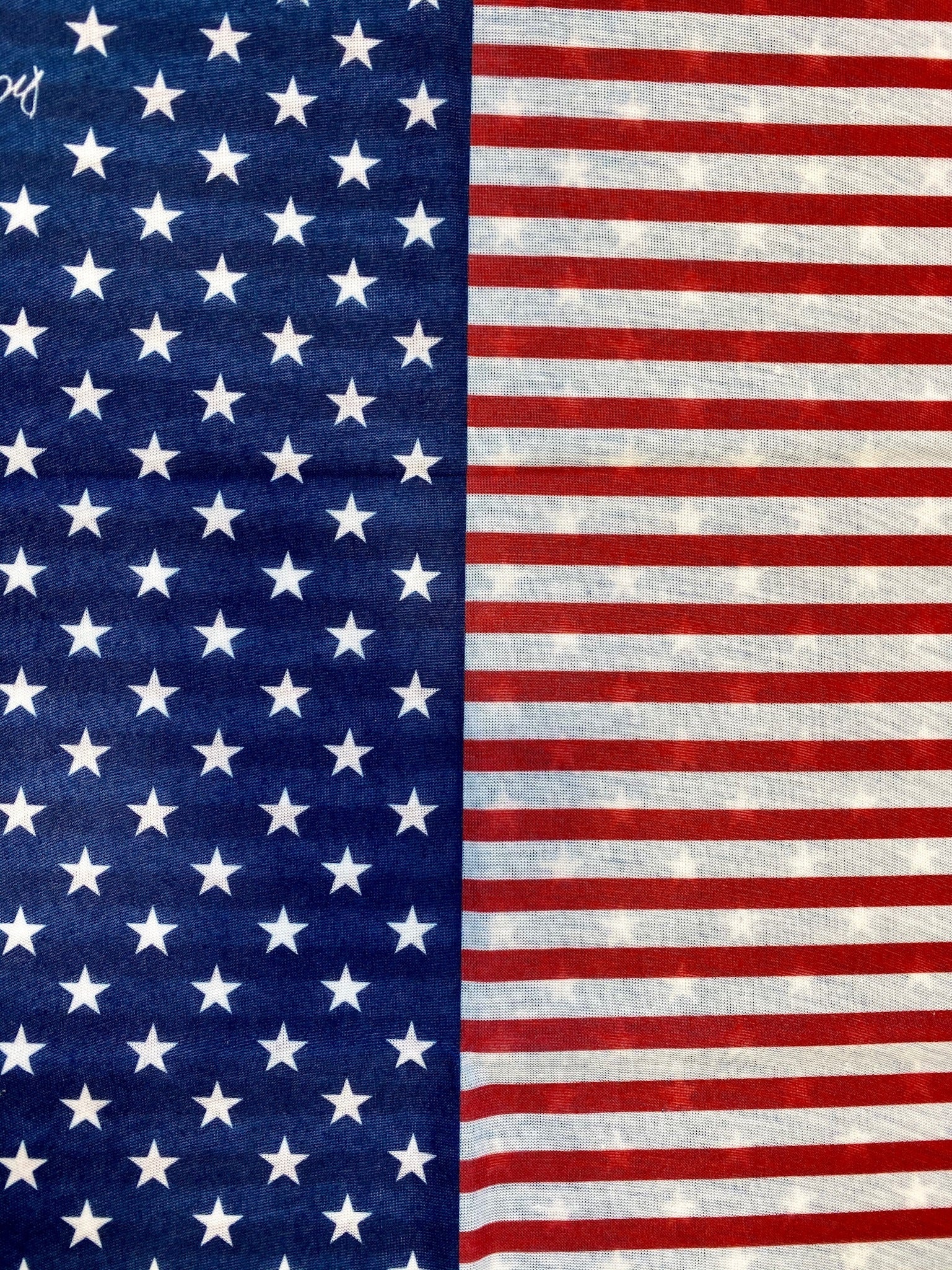 Luxe Tube Turban - American Flag